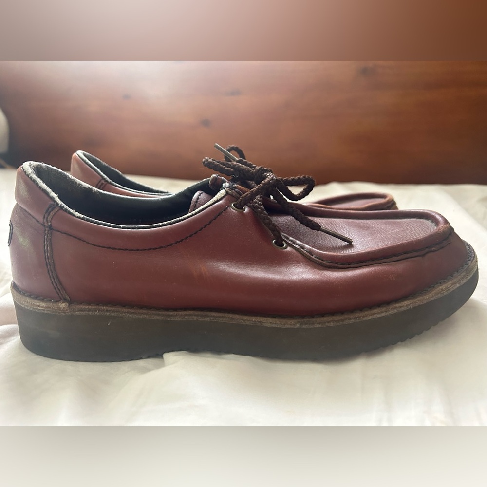 Vibrant Oxford loafers